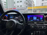 For Jeep Wrangler 2018-2022 Carplay LCD Instrument Panel Dual Screen Android Multimedia Video Player GPS Navigation Android Auto