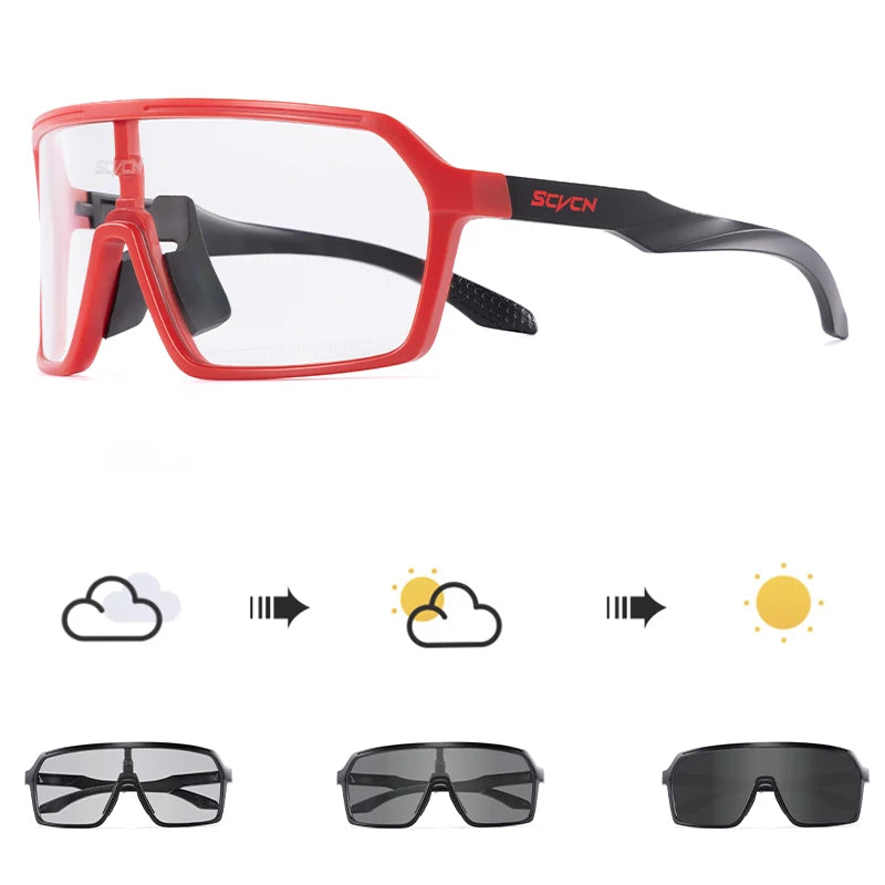 Sunglasses for Men Fashion Outdoor Sports Men Bicycle Cycling Glasses Woman Riding Goggles Mountain Driving Eyewear Accessories