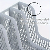 1 pcs, thickened file rack, file frame, quadruple file seat, simple data basket, shelf, file basket, office use, student use