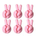6PCS Pink