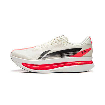 Li-Ning Men's RED HARE 9 ULTRA Racing Running Shoes SUPER BOOM Cushion BOOM FIBER Breathable LiNing Training Sneakers ARPW007