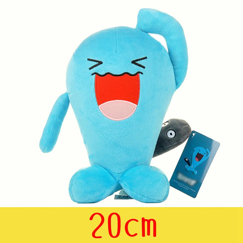 Peluche de Pokémon de alta calidad con etiqueta, dibujo animado de Pikachu, Charmander, Squirtle, Bulbasaur, muñeco de peluche, regalo para niños.