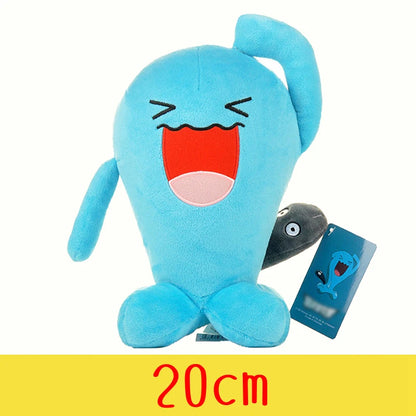 Peluche de Pokémon de alta calidad con etiqueta, dibujo animado de Pikachu, Charmander, Squirtle, Bulbasaur, muñeco de peluche, regalo para niños.