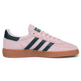 adidas Originals HANDBALL SPEZIAL Suede Round Toe Lace-Up Low-Top Sneakers Women's Pink/Black IF6561