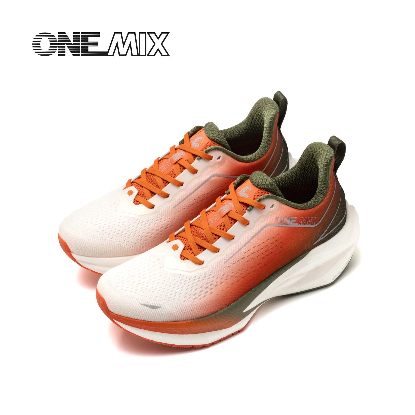 ONEMIX Running Shoes for Men Super Light Outdoor Athletic Training Jogging Sneakers Anti Slip Wear-Resistant Walking Shoes