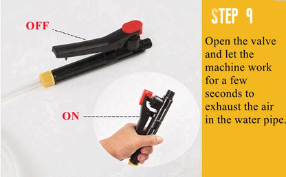 UNDEROOF-Automatic Paint Roller Coater, Self-Priming, Emulsion Self Brushing Tool, Telescopic Brush, Extended Printing