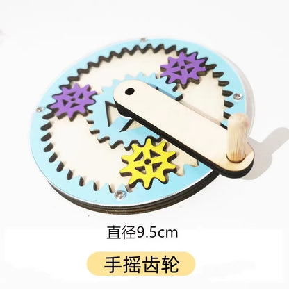 DIY Montessori  Busy Board Material Accessories Rainbow Card Water Pipe Aid Early Education Learning Skill Toy Wooden Toys Gifts