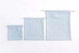 Cotton Linen Drawstring Cosmetic Bag Christmas Gift Package Makeup Storage Bags for Travel Wedding