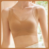1pcs Women's Bra Breathable Gather Together No Trace Bra No Steel Ring Comfortable Large Size Underwear Vest Sport Bralette