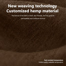 Universal Flax Car Seat Cover Front Rear Cushion Comfortable Breathable Protector Mat Four Season Pad Auto Interior Accessories