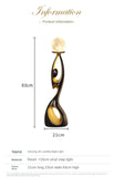 Creative Home Decor Abstract Dancing Figures Light Luxury Living Room Porch Decoration Sculpture Modern Nordic Indoor Ornaments