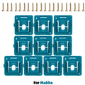 Machine Holder Battery Storage Rack for Dewalt/Makita/Milwaukee 14.4V 18V Li-ion Battery Wall Mount Tool Bracket Fixing