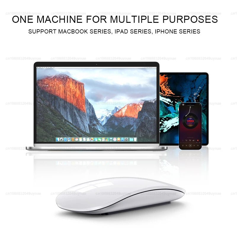 Ratón inalámbrico Bluetooth 5.0 para Surface Magic Mouse multitáctil original de Apple para MacBook Pro Air, minicomputadora portátil, tableta, iPad 