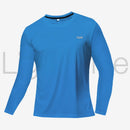 Camiseta transpirable de secado rápido, camisetas deportivas, ropa de entrenamiento, camiseta de manga larga para hombre, accesorios de gimnasio para correr de otoño, fitness para hombre.