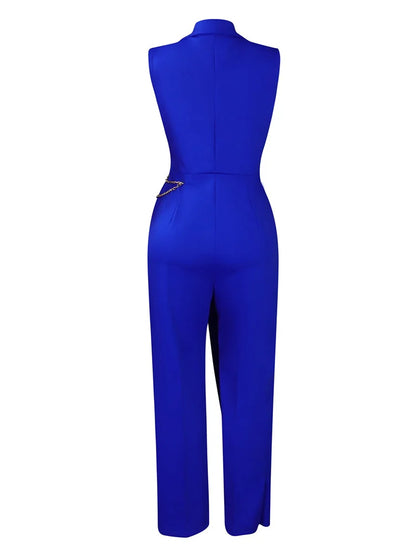 Monos Wmstar para mujer, conjuntos de una pieza sin mangas, lisos, para oficina, de verano, sexys, venta al por mayor, envío directo