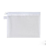Women Mesh Cosmetic Bag Travel Storage Makeup Bag Organizer Female Make Up Pouch Zipper Clear Small Large Toiletry Beauty Case
