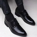 Men's formal leather shoes casual single lifting shoes British suit shoes spring and autumn 