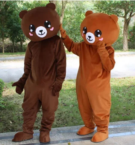Brown Bear Mascot Costume Cartoon Characters Animal Carnival Activities Cosplay Identity V Cosplay