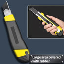 Large Art Knife Stainless Steel Paper Cutter Multi Purpose Plastic Handle Durable Stationery Supplies for Diy Craft Wallpaper