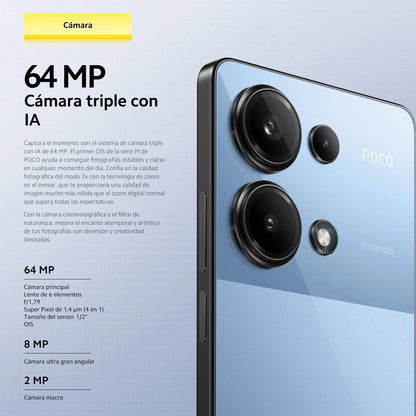 Xiaomi POCO M6 Pro 4G 8GB/256GB 12/512GB NFC EU Charger Global Version mobile phone