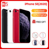 Unlock Original Apple iPhone SE 2020 iphone se2  A13  3G RAM  64/128/256GB  ROM Hexa Core Phone 1821mAh Smartphone 4.7 Inch