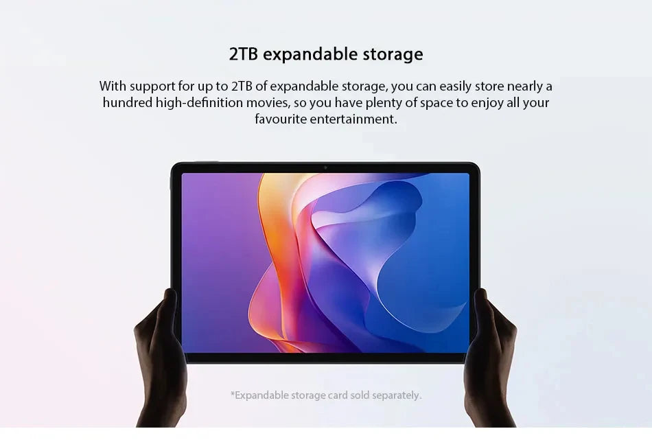 Tablet xiaomi redmi pad 2 11 polegadas tela 2,5K - bateria de 9000 mAh wi-fi