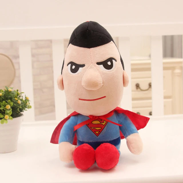 Marvel Avengers Brinquedos de pelúcia infantil, bonecas do Homem-Aranha, herói de pelúcia macia, Capitão América, Homem de Ferro, presentes de Natal 27-32cm