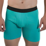 Men Mid-Long Boxer Shorts Sport Underwear Cotton Underpants Sexy Breathable Large Boxershorts Men's Gifts