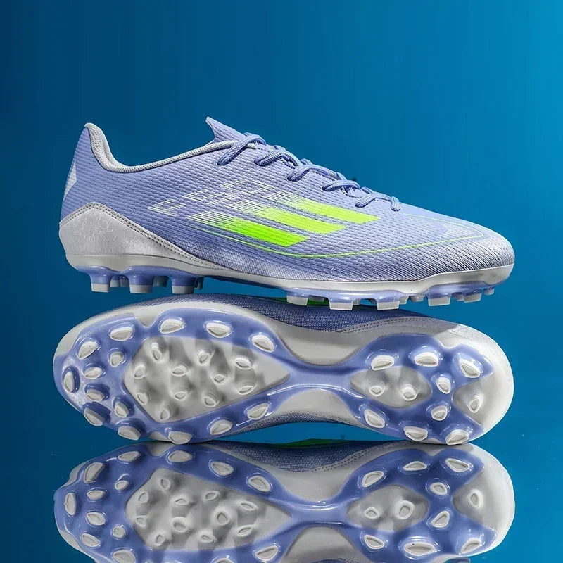 New Men Soccer Shoes Match Ultralight Breathable Football Boots Long Spikes Sneakers Indoor Cleats Training Drop Shipping