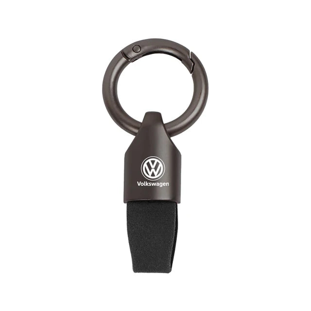 Corrente chave do metal da camurça para homens e mulheres, suporte do anel chave, forma luxuosa, VW GTI, Jetta, golfe, Tiguan, transportador, Passat GTD, polo