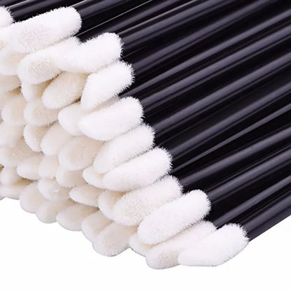 Wholesale 50/1000pcs Lip Brushes Applicators Eyelashes Brush Lipstick Brush Lip Gloss Applicator Wands Makeup Beauty Tool