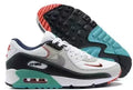 Nike AIR MAX 90 Classic - Zapatillas deportivas para hombre y mujer, color blanco, negro, azul y rojo, cómodas, para exteriores, talla 36-46