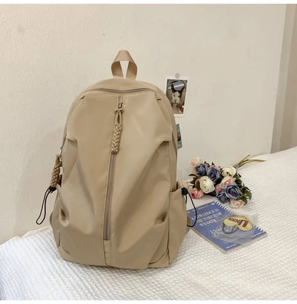 Large Capacity Schoolbag Male and Female High School College Students Simple Leisure Sports Backpack Fashion Travel Backpack