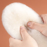 Unisex Australian Sheepskin Insoles Natural Real Fur Wool Cashmere Snow Boots Shoe Pad Children's Wool Insoles Warm Winter Shoes