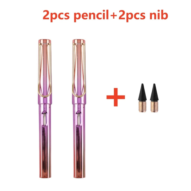 Unlimited Writing Pencil Infinity Pencils Eternity No Sharpening without Ink Kawaii Unlimited Pen Art Supplies School Stationery