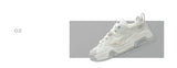 Xtep Star-X Skateboarding Shoes For Women 2024 Spring Comfortable Women's Leisure Shoes Thick Sole  Outdoor Shoes 876118310003