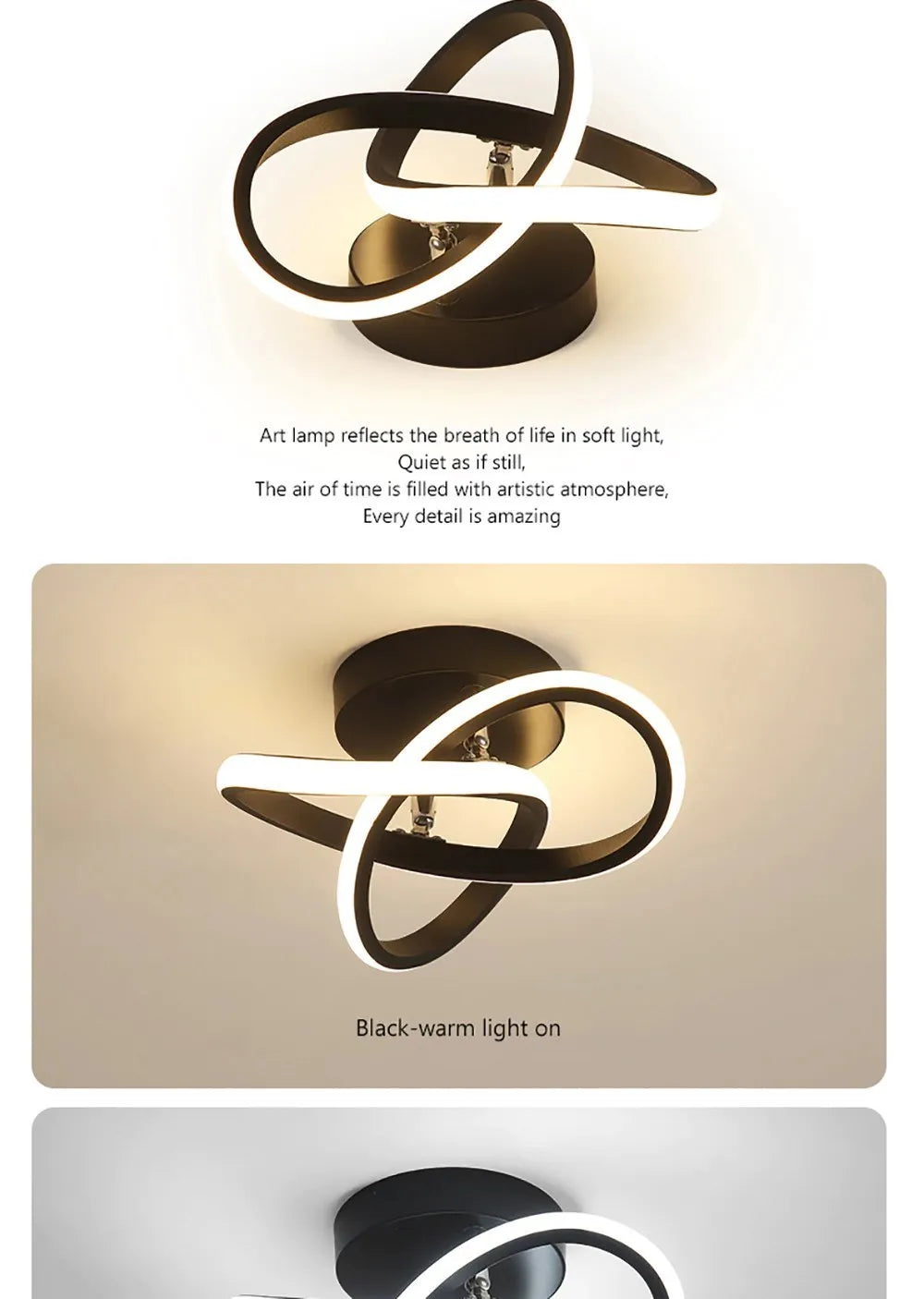 Lámparas de techo LED para pasillo, modernas y minimalistas, para sala de estar, balcón, entrada, escalera, decoración del hogar, accesorios LED brillantes.