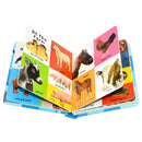 Montessori First 100 English Words Learning Cardboard Book Animals Colors Numbers Language Physical Picture Teaching Aids