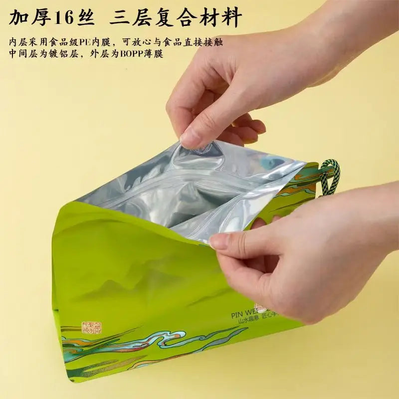 Chá de Flores de Jasmim Premium e Autêntico – Embalagem de Alumínio (Origem Chinesa) – Disponível em 100g, 250g e 500g (Pequeno, Médio e Grande) – Chá Verde/Oolong