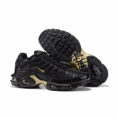 Nike TN Air Max Plus Frequency Pack Yellow Black Men Running Shoes Comfortable Sports Lightweight Sneakers AV7940-700 Original