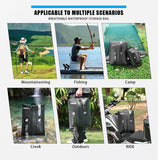 SOYAVISION 20L 50L 70L 80L 100L Motorcycle Waterproof Tail Bag Travel Outdoor Luggage Bag Motorcycle Seat Bag