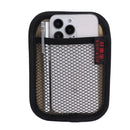 Car Leather Mesh Bag Oxford Fabric Storage Net Bags Car Interior Organizer Phones Coins Keys Storage Auto Stowing Tidying Tools