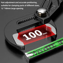 7"/8"/10"/12" Heavy Duty Quick Pipe Wrenches Large Opening Universal Adjustable Water Pipe Clamp Pliers Hand Tools for Plumber