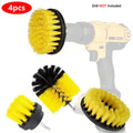 4 pces-31 pces power esfrega almofadas purificador kits de escova de limpeza de cozinha limpador multiuso esfrega escovas de broca elétrica sem fio