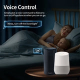 TNCE Tuya WiFi/Zigbee Smart Plug 16A/20A EU Smart Socket With Power Monitoring Timing Function Work With Alexa GoogleHome