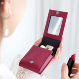 Purse Makeup Bag Japanese Lipstick Organizer Makeup Case Pu Portable Lipstick Holder For Driving Travel Work