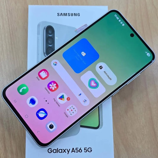 Global Version Samsung Galaxy A56 Exynos 1580 5G Smartphone 6.7" Super AMOLED 120Hz Display 50MP Camera 5000mAh 45W Fast Charge