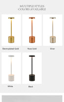 Table Lamp LED Touch Sensor Desktop Night Light Rechargeable Wireless Reading Lamp 3Colors Adjustable Creative Ambient Light