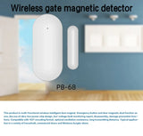 PGST door sensor, smart home door and window security detection, door opening alarm, 433MHz door detector, used to detect