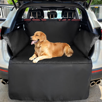 Funda impermeable para asiento de coche de perro, tela Oxford 600D, para transportar mascotas, alfombrilla para maletero de coche, SUV, forro de carga para perros